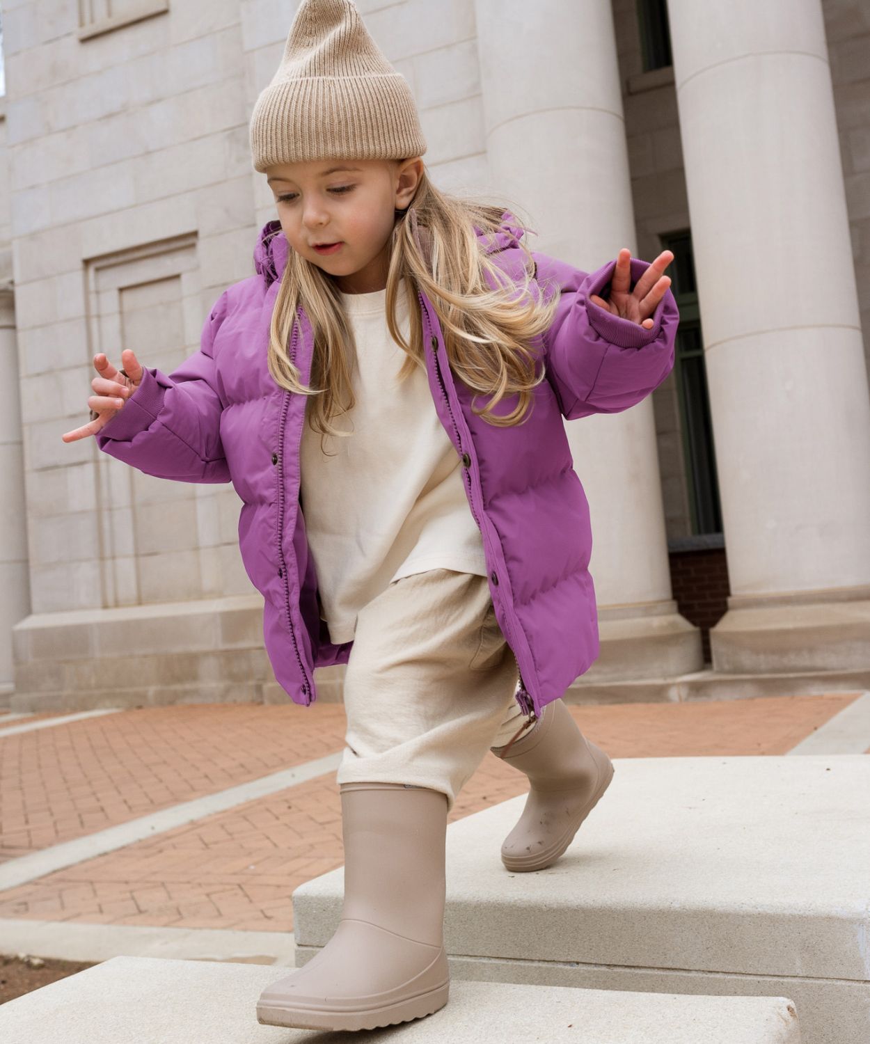 Manteau d'hiver bellflower enfant