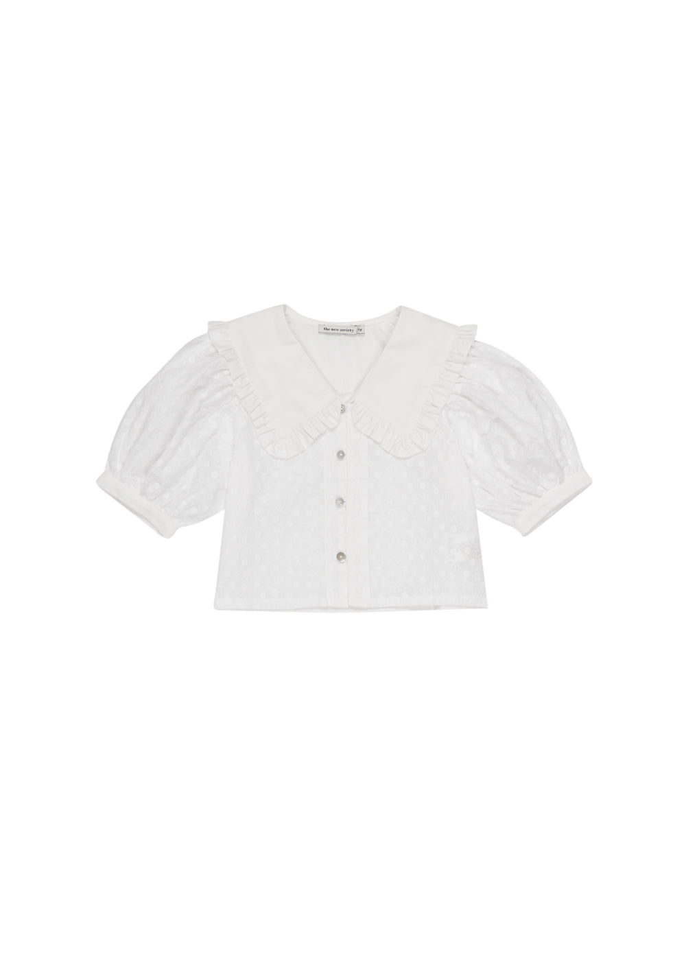 The New Society Antonella Blouse | Off White