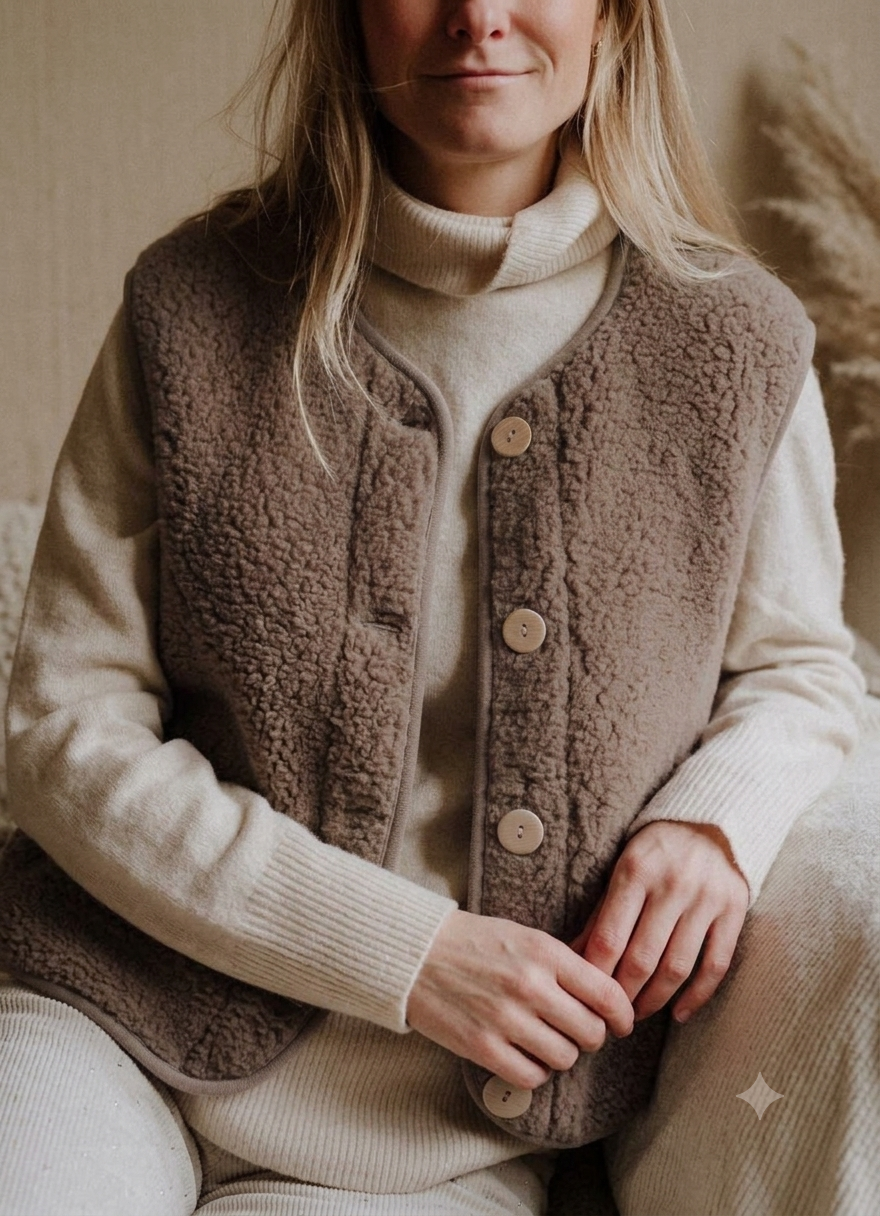 Gilet sans manches souris po
