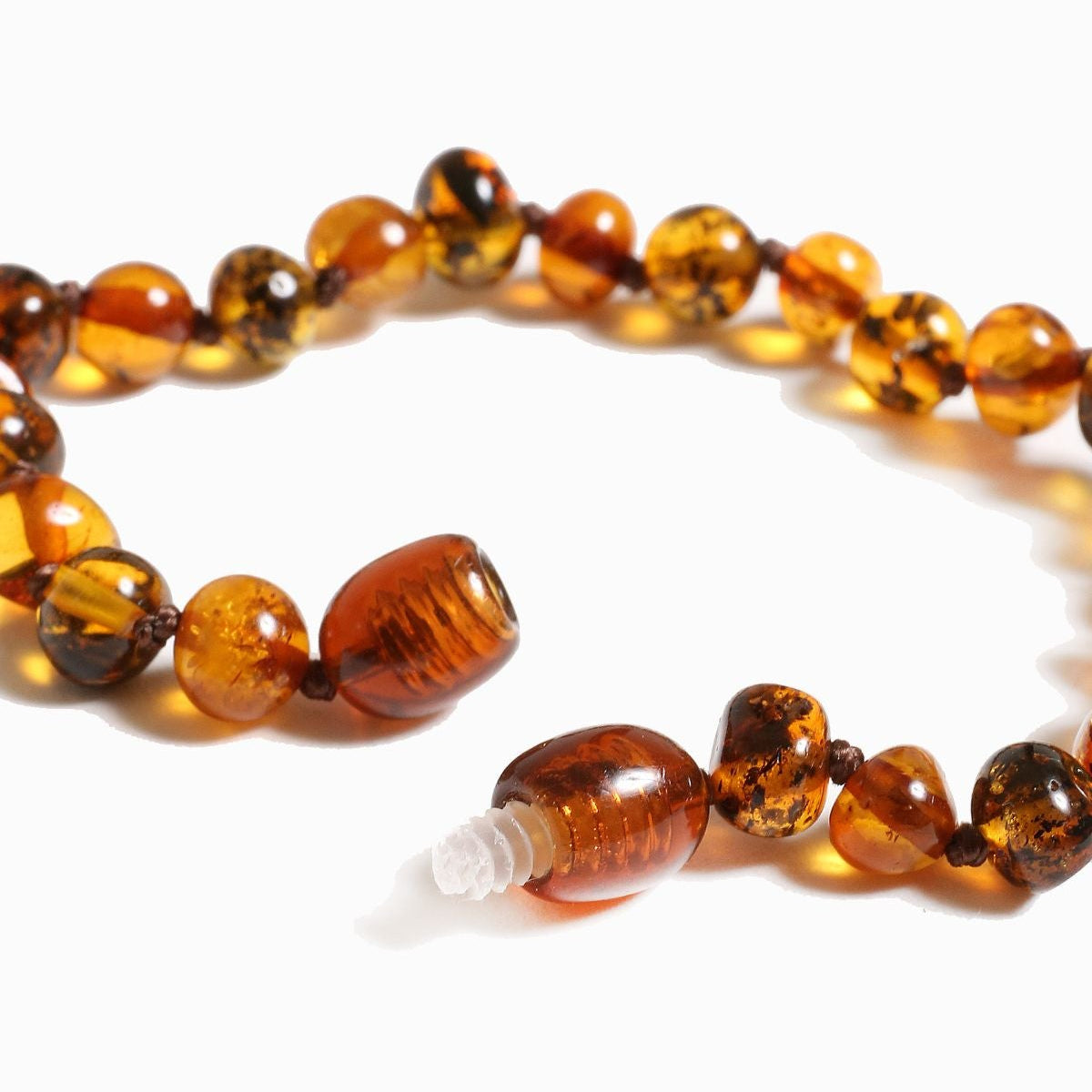 Barnsteen armband mix