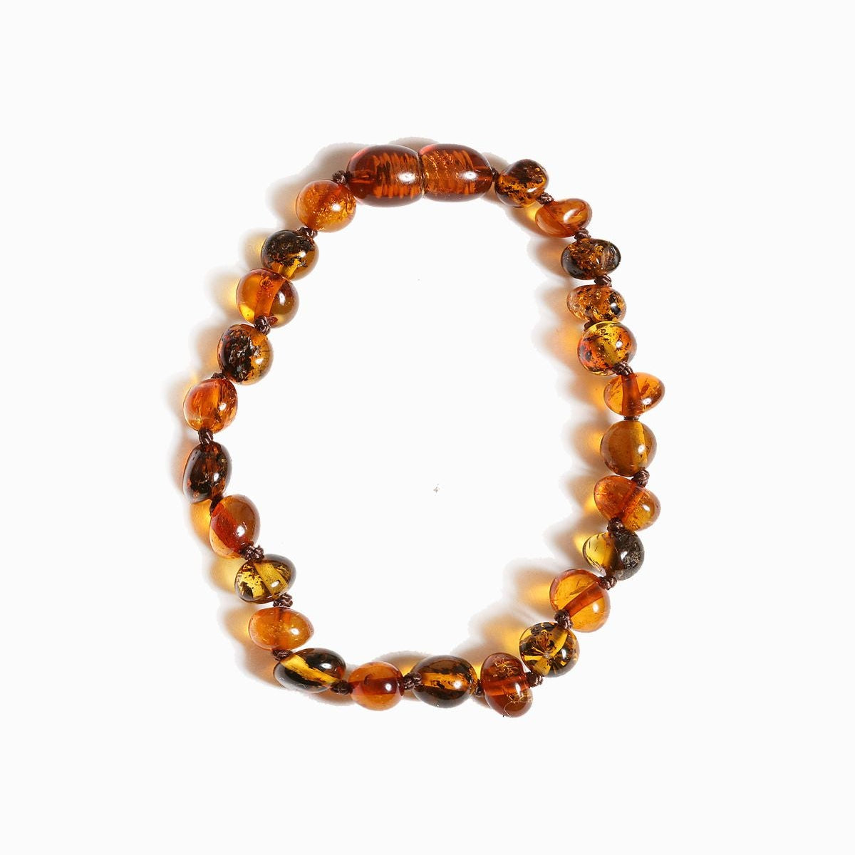 Barnsteen armband mix