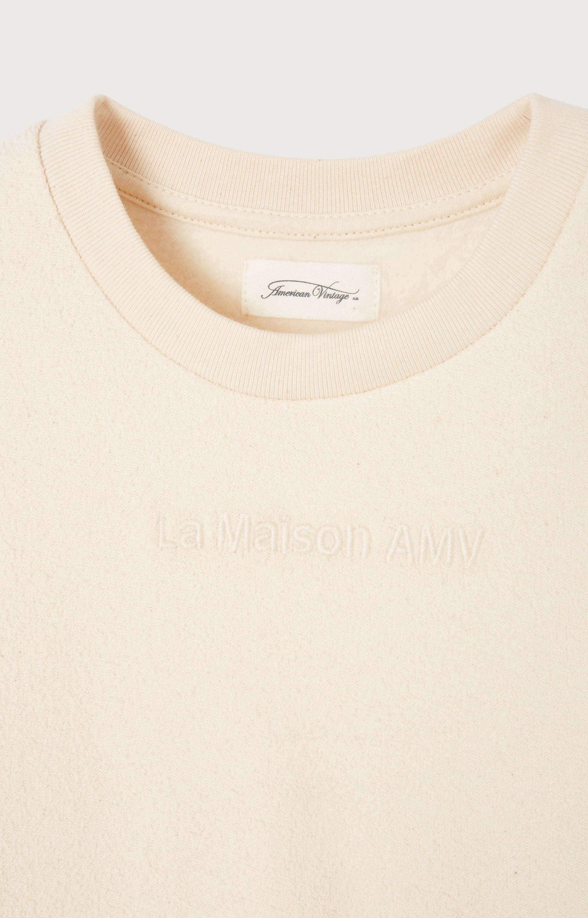 American Vintage Trui ecru