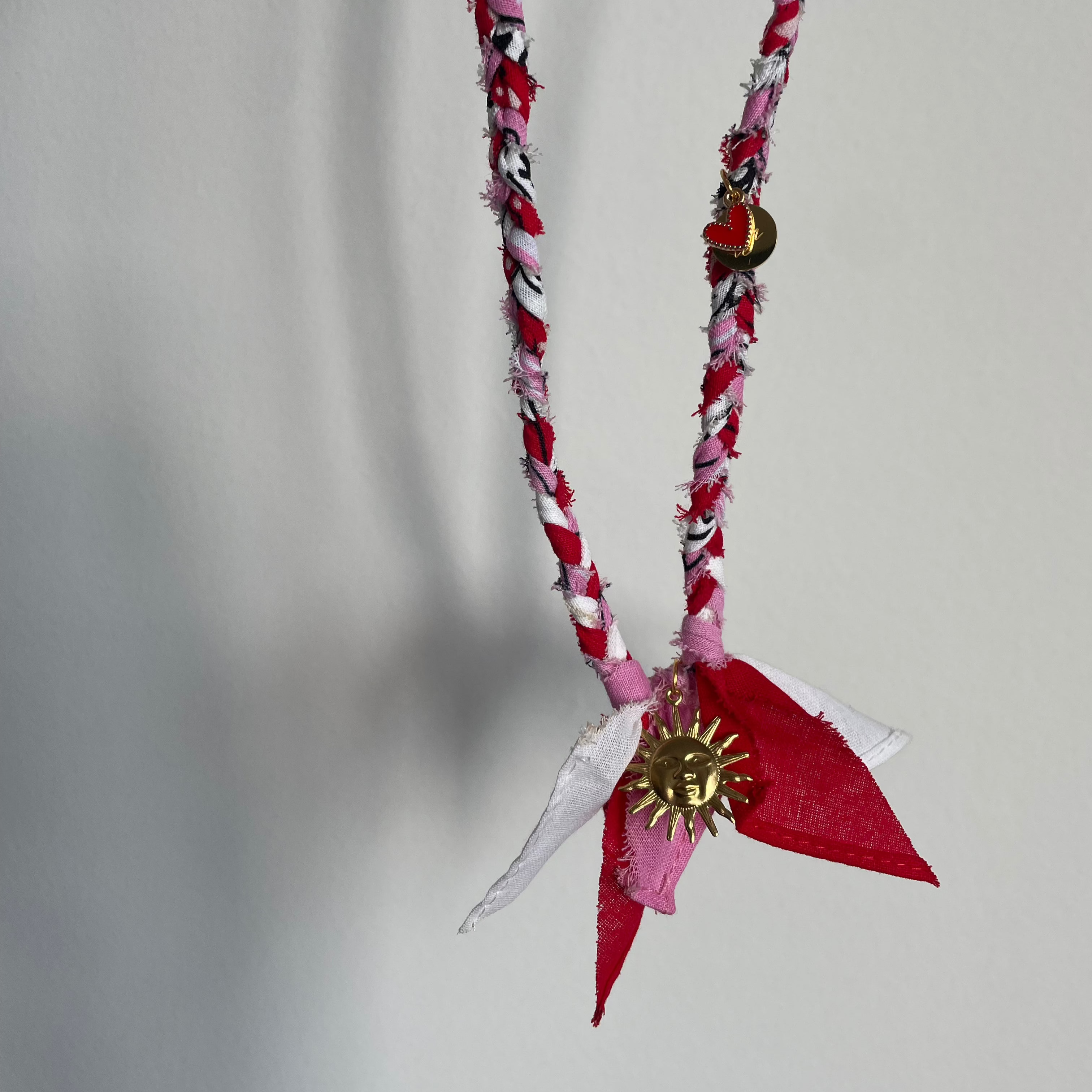 Bandana ketting burgundy