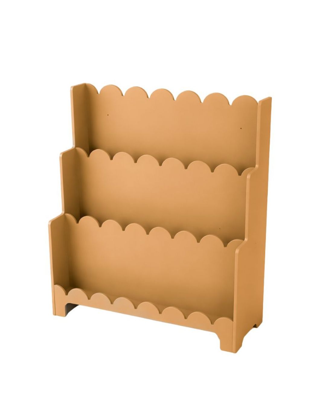 PRE-ORDER Boekenrek vintage okergeel