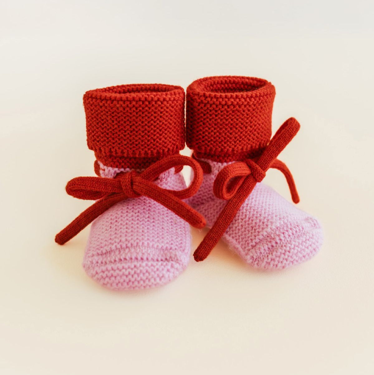Booties candy red