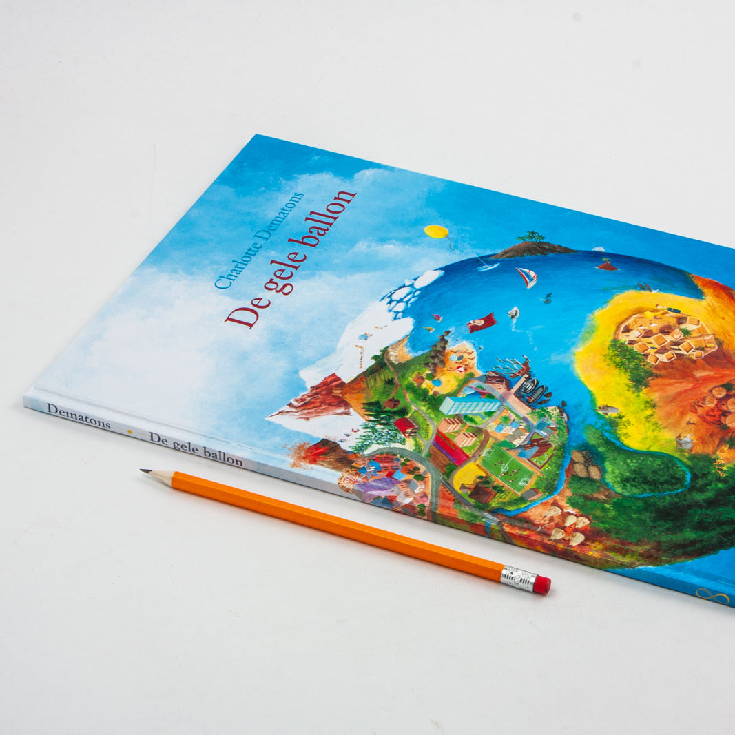 De gele ballon voorzijde