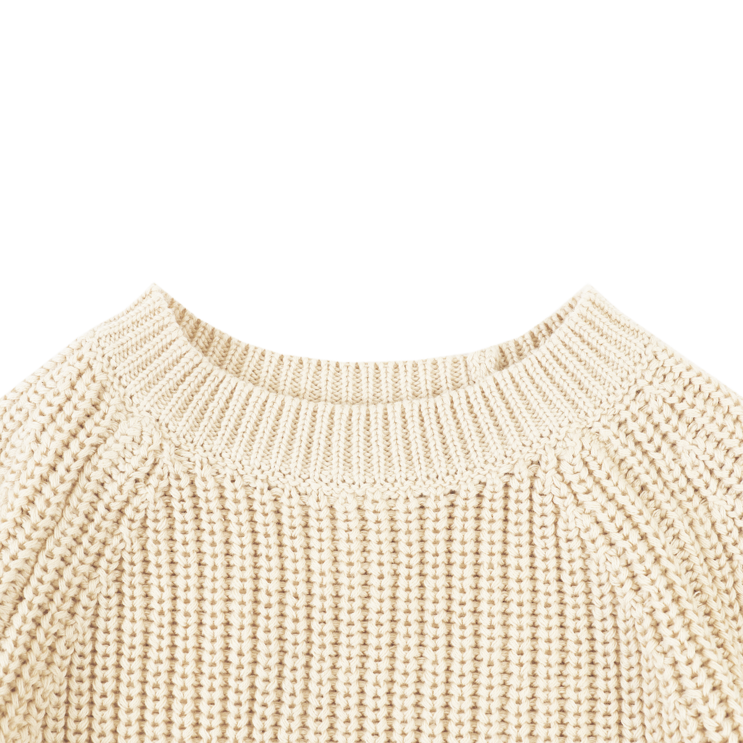 Donsje jade sweater macaroon detail