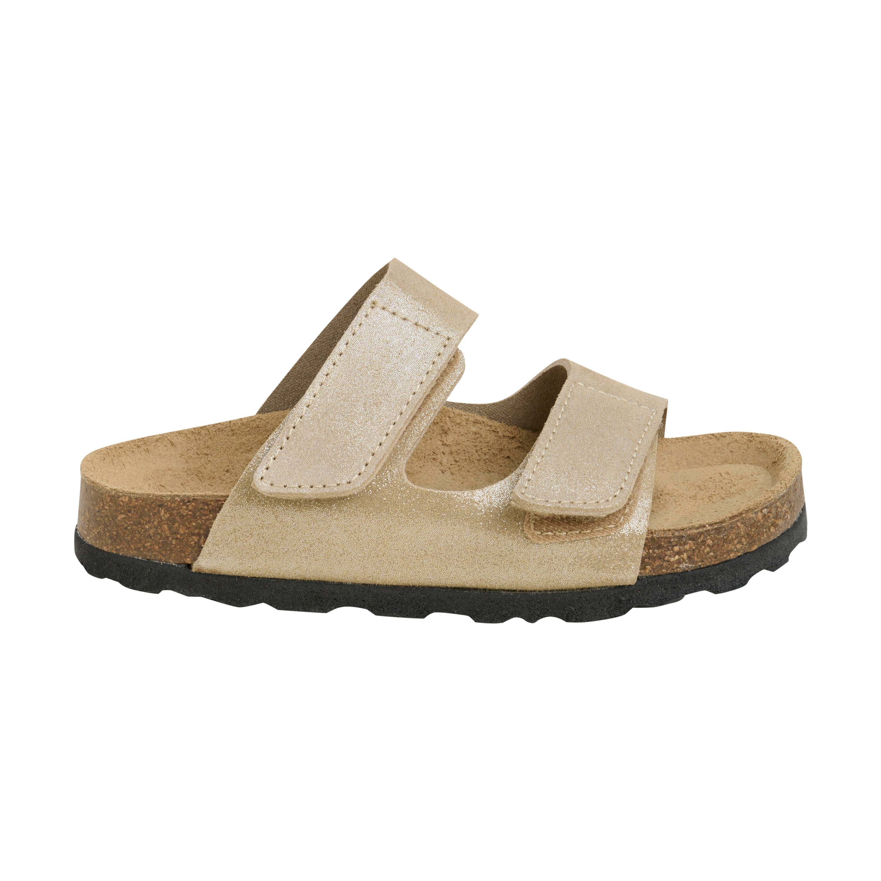 ENFANT Sandal nubuck leather champagne beige