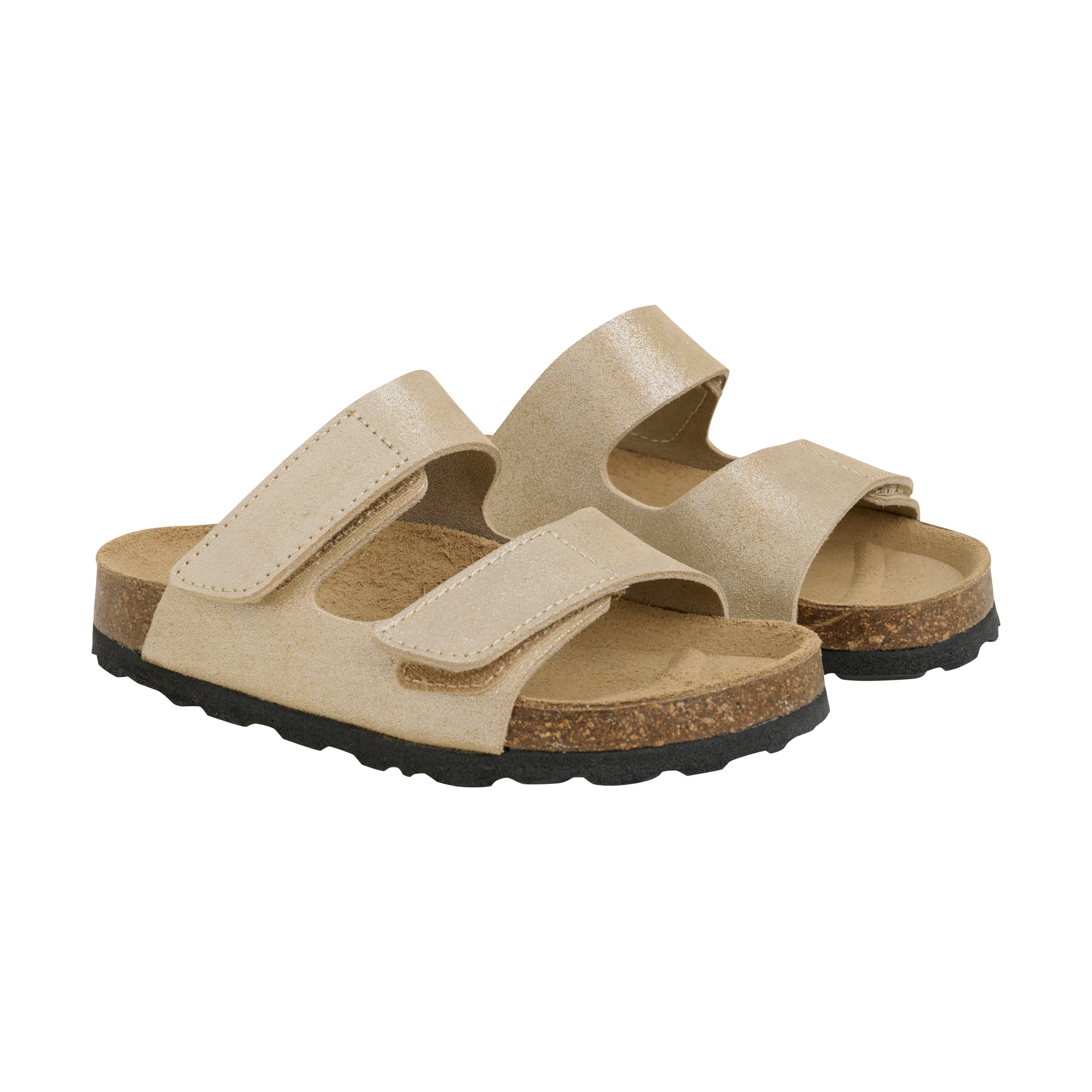 ENFANT Sandal nubuck leather champagne beige