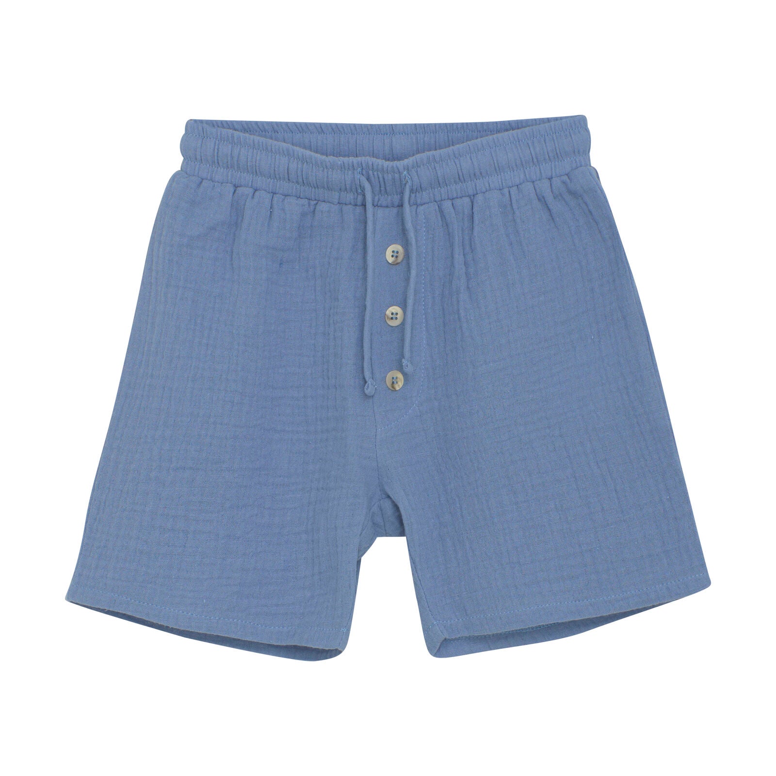 Muslin short blauw