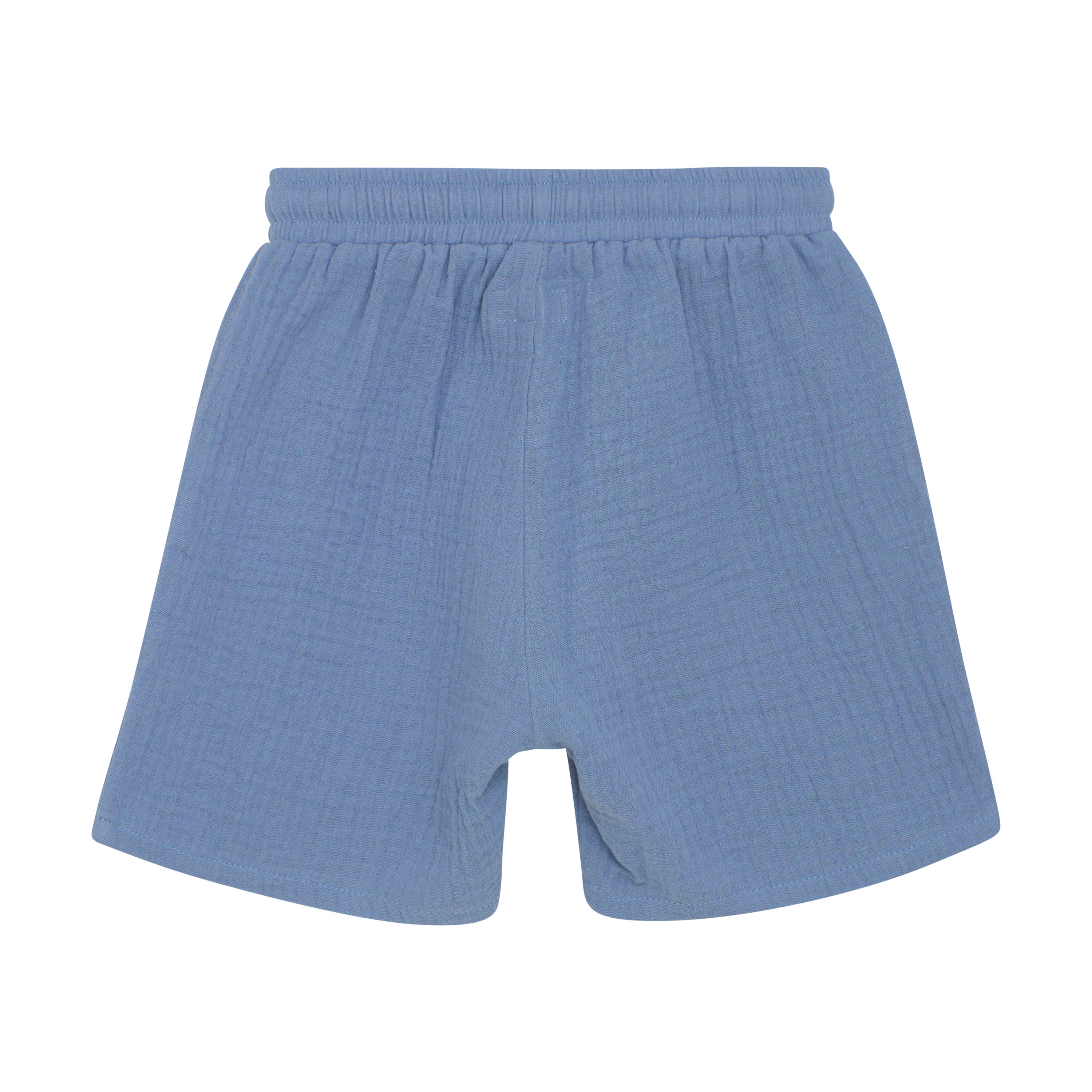 Muslin short blauw