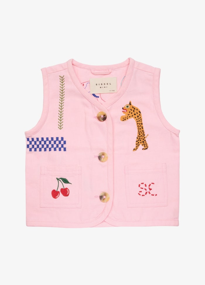 PRE-ORDER Ellie MINI Vest Pink