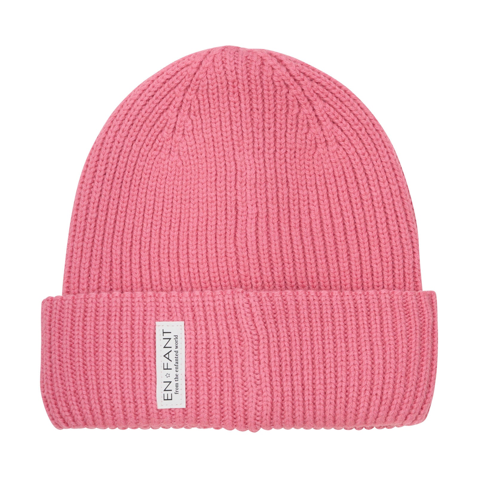 Beanie wol gevoerd confetti rose enfant