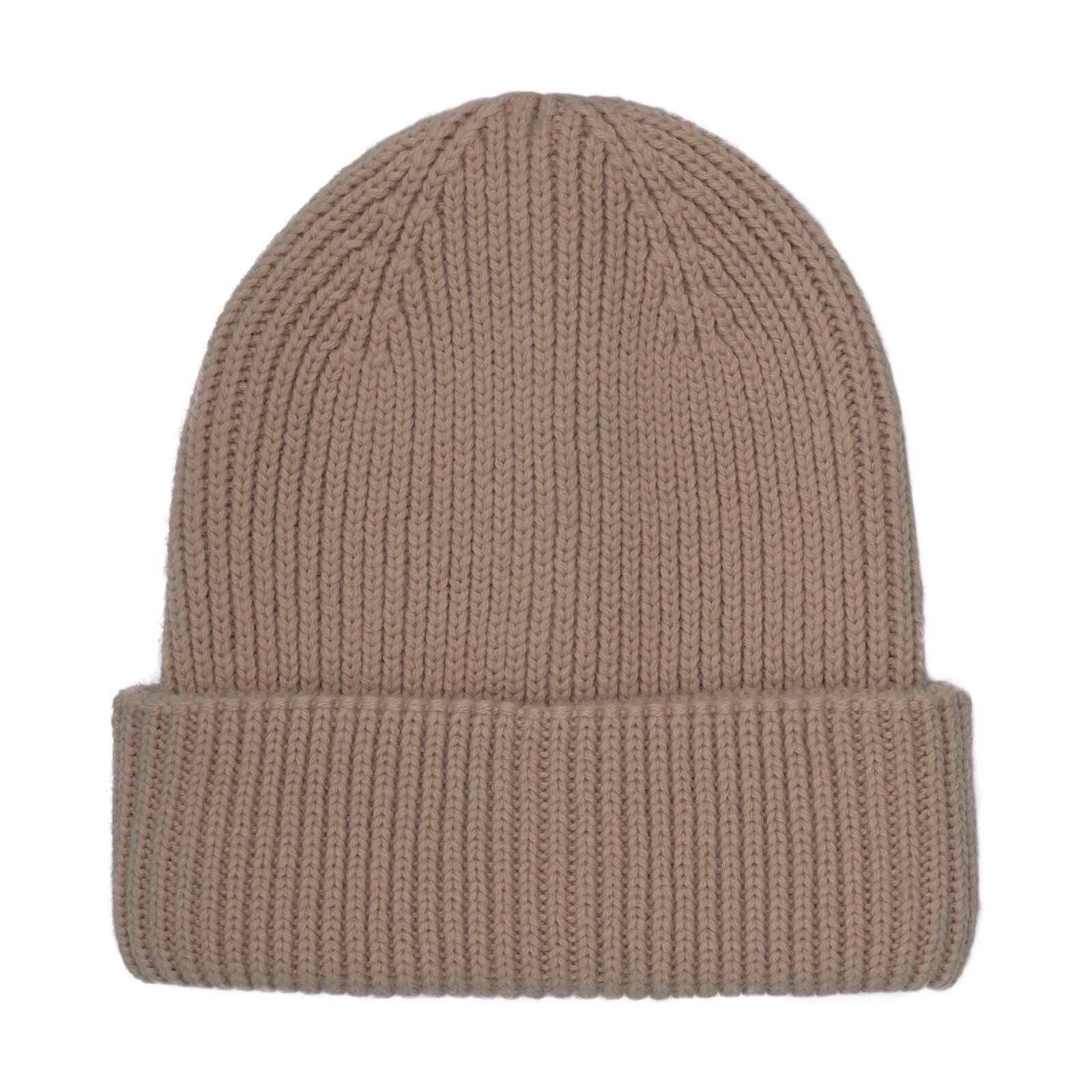 Beanie wol gevoerd fungi beige enfant