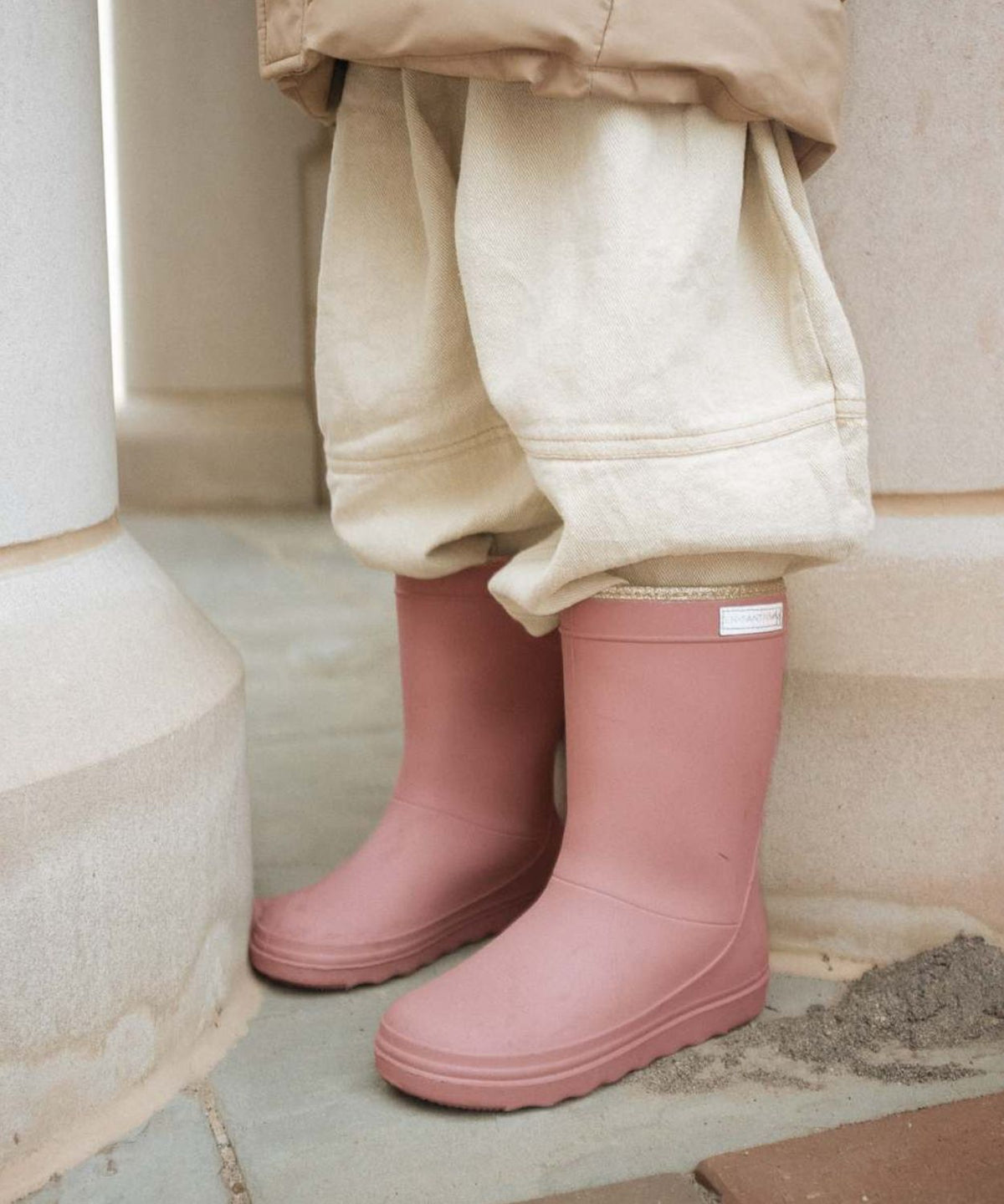 Thermoboots glitter limited edition old rose