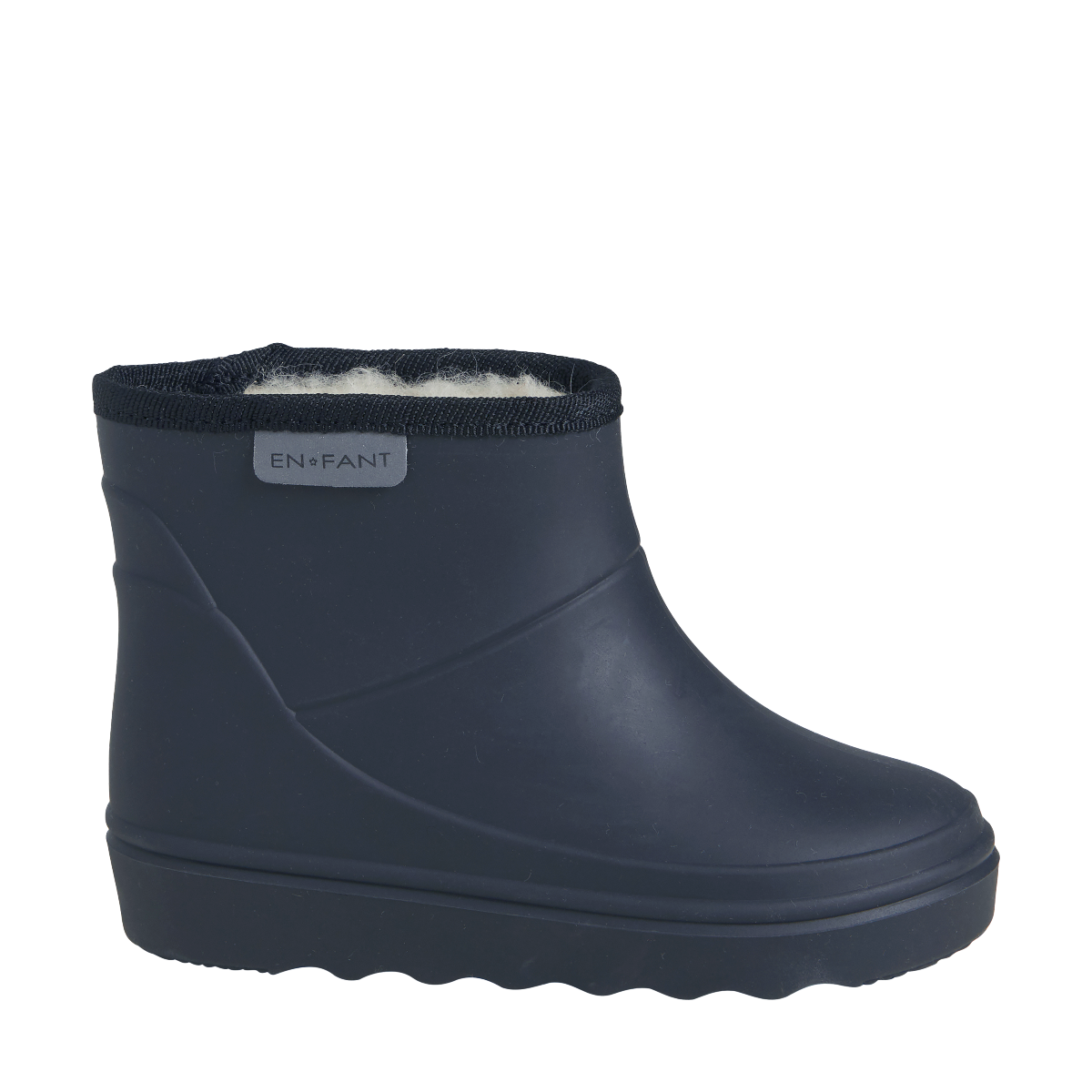 Enfant thermoboots blue night laag zijkant