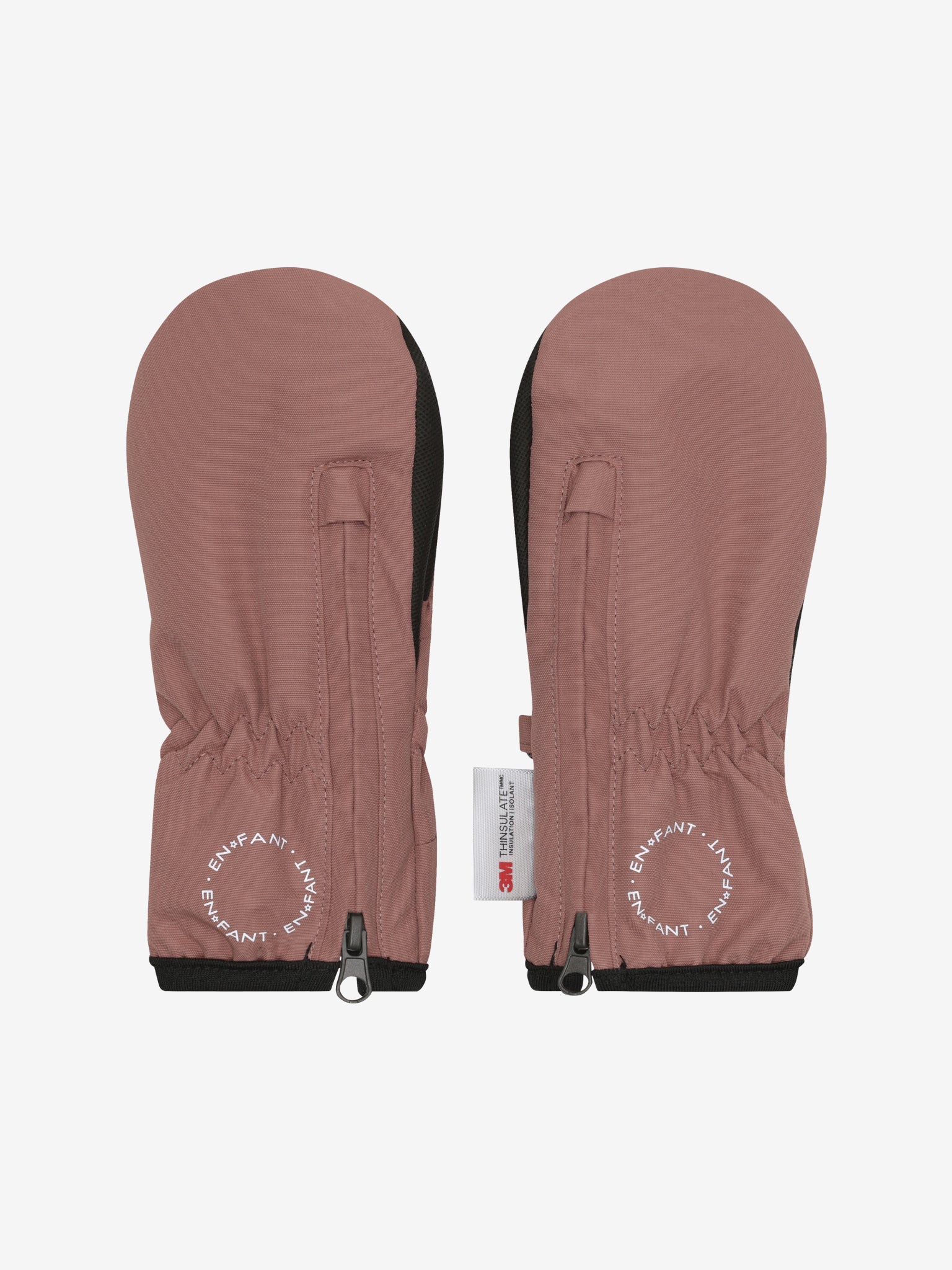 Wanten waterdicht burlwood rits enfant