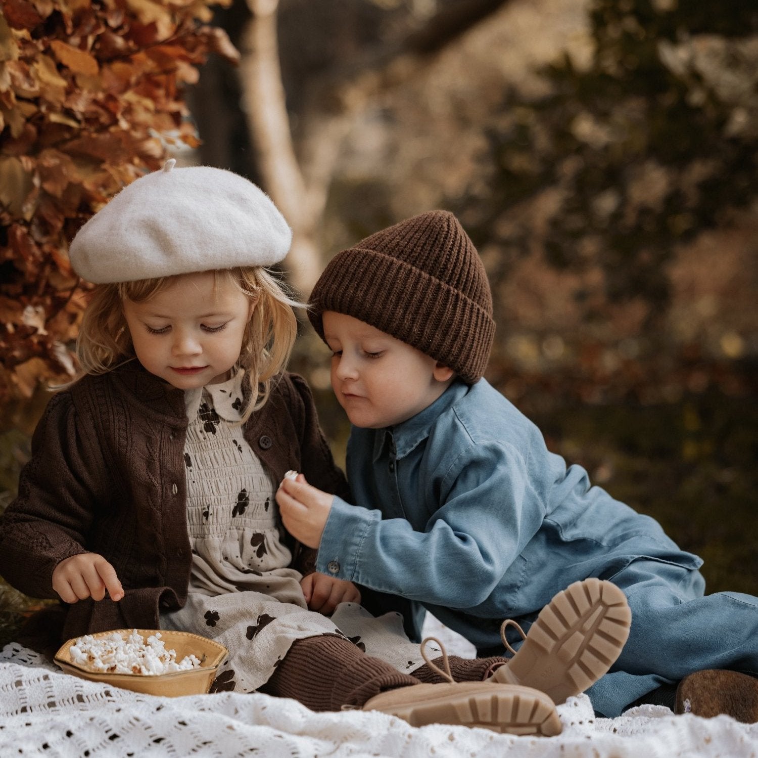 Fliink Oversized shirt denim