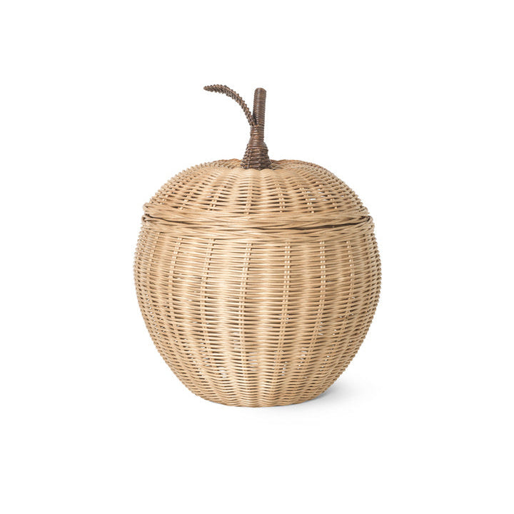 Rotan mand appel