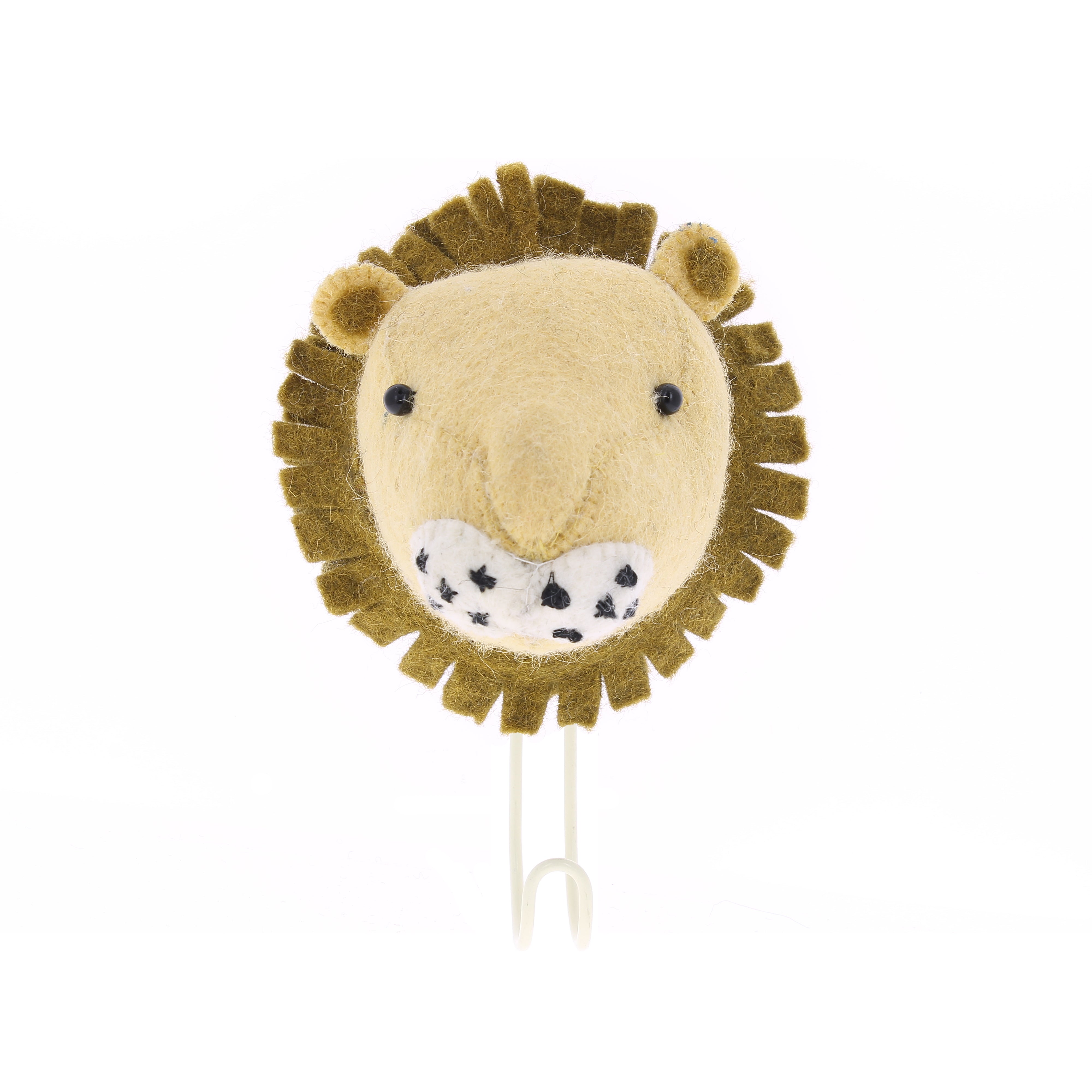 Haakje dierenkop leeuw