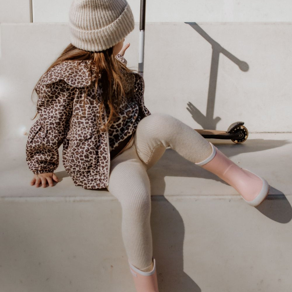 Rib legging sandshell