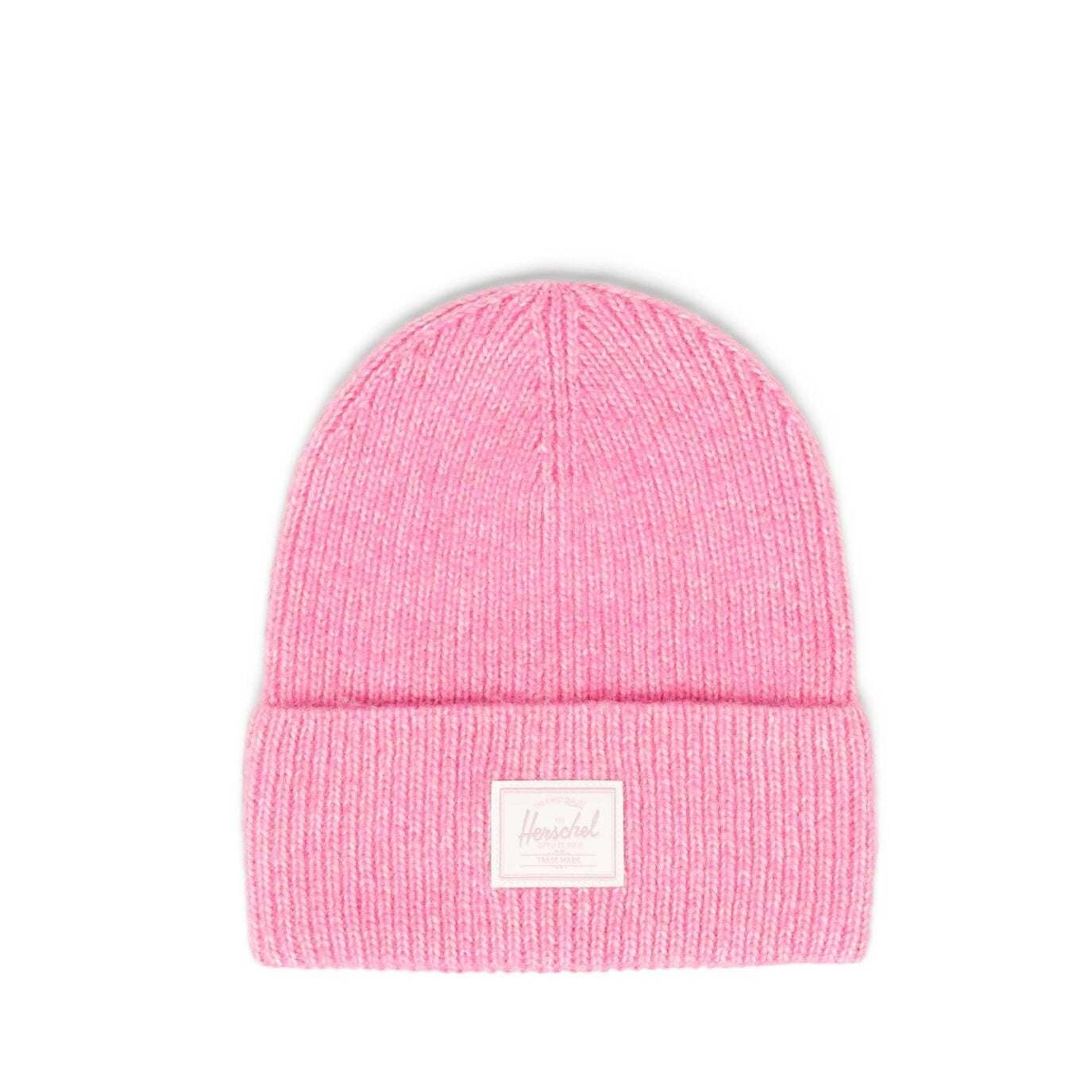 Herschel beanie mauve voorkant