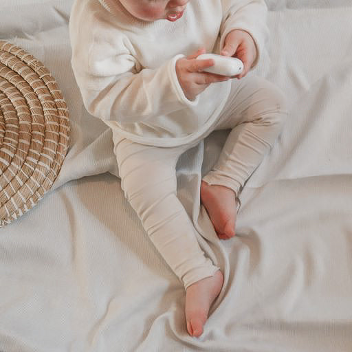 Legging dust in de kleur cream van het merk Nixnut.