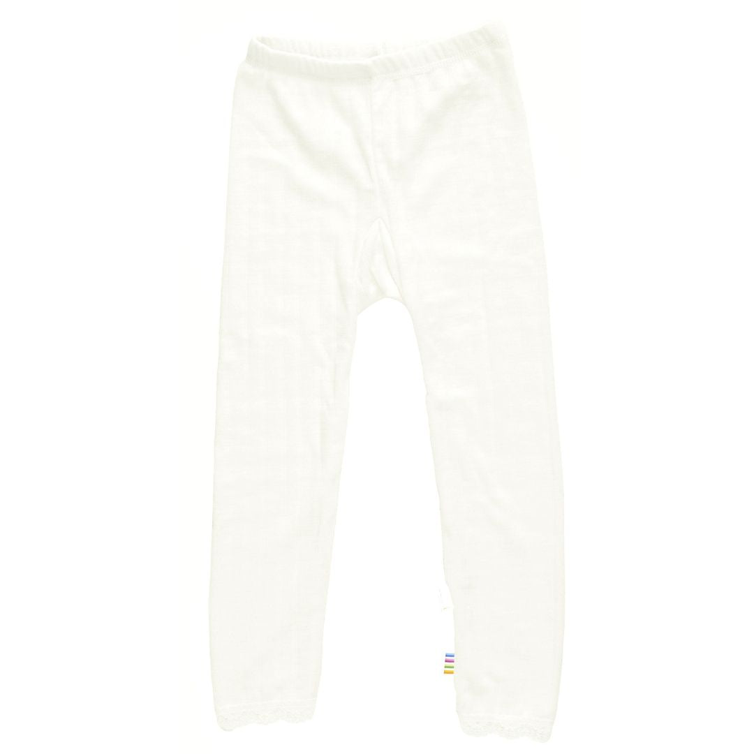Wollen legging Pointelle voor babys van het merk Joha.