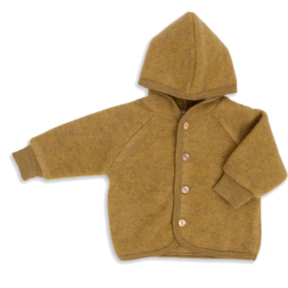 Jasje wolfleece saffraan