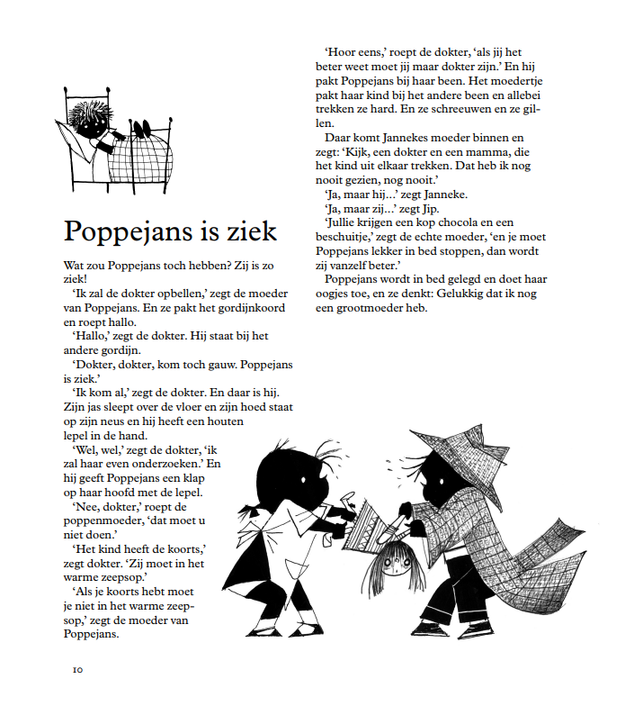 Livre d'histoires Jip et Janneke 3 ans et +