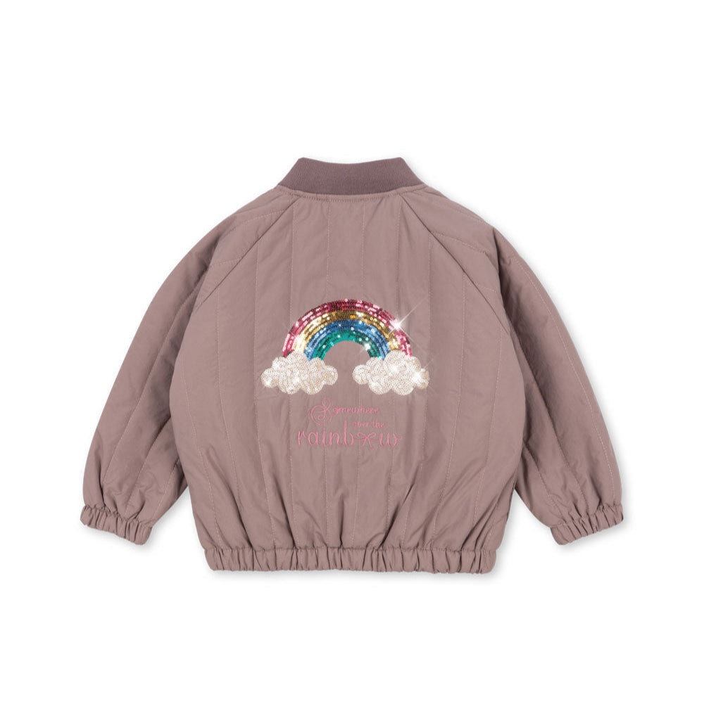 Juno bomber twilight mauve sequin