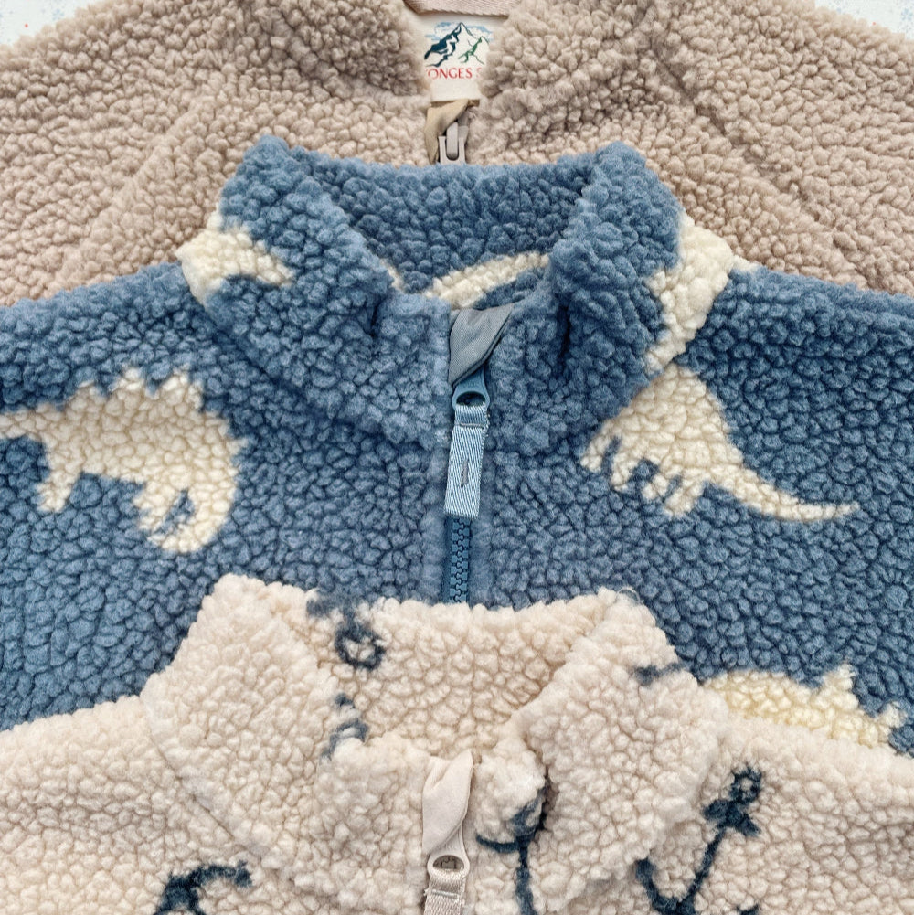 Teddy jacket dino mist jody