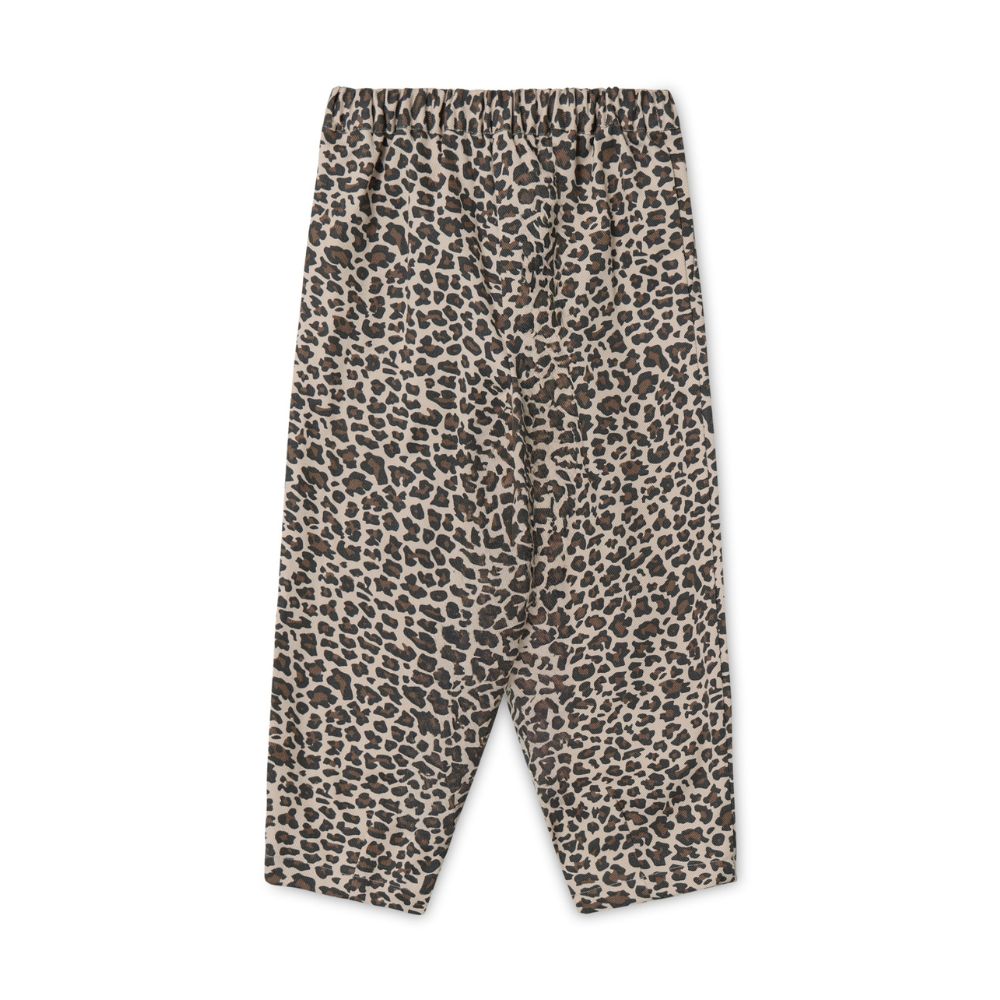 Leopard broek achterzijde