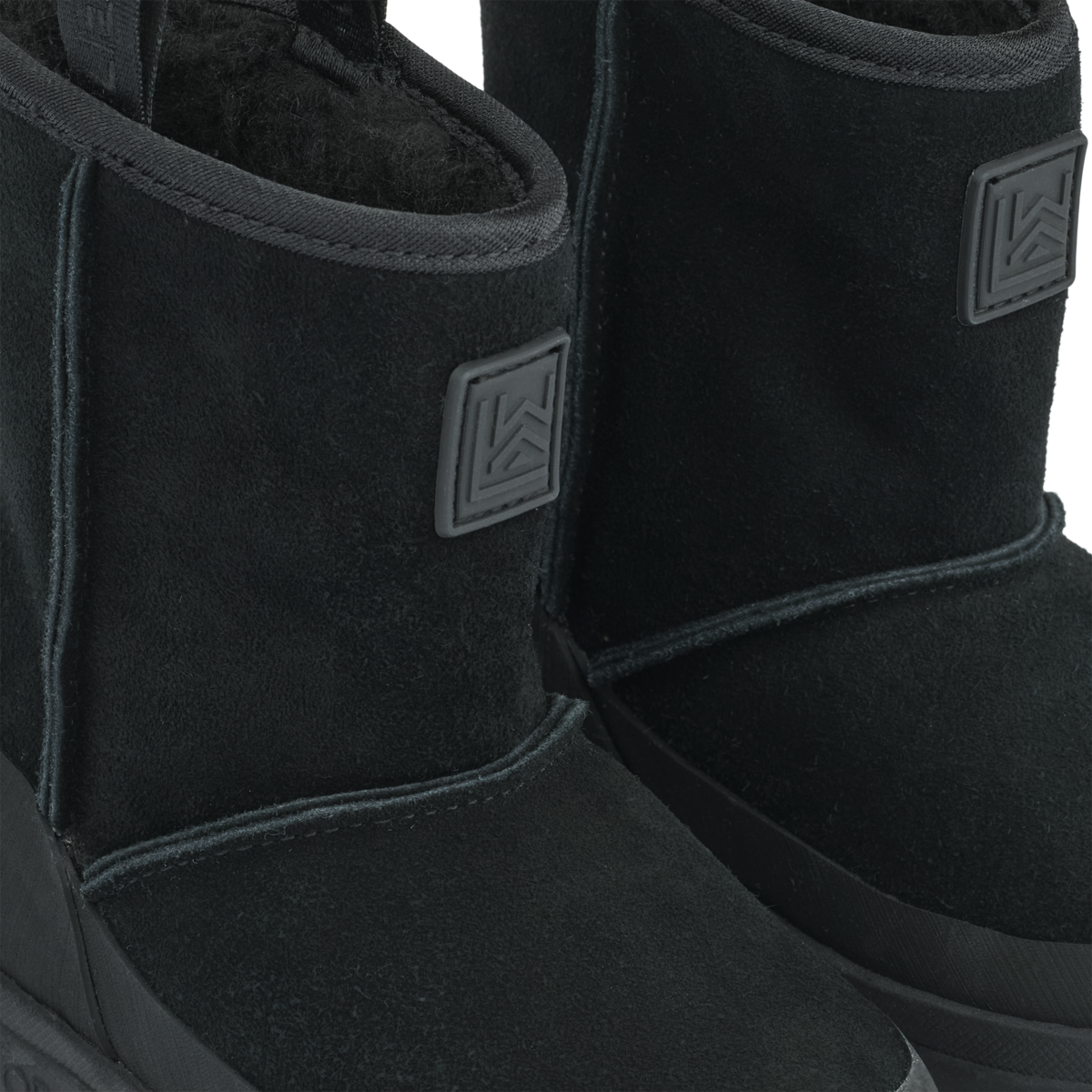 Mattie suede boot zwart