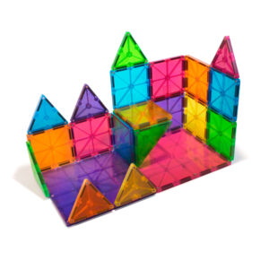 Speelgoed voor kinderen vanaf drie jaar van het merk Magna Tiles.