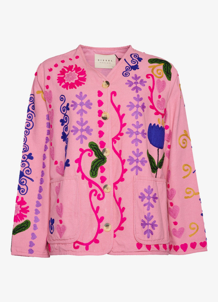 Maggie Jacket Light Rose Sissel eldelbo voorzijde