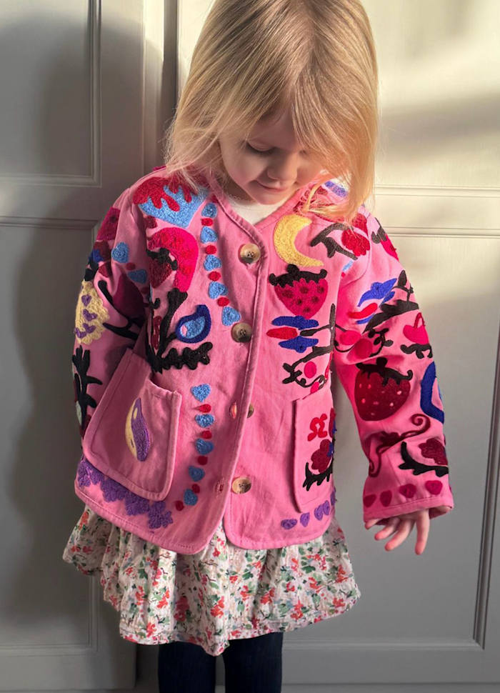 PRE-ORDER Maggie MINI Jacket Pink