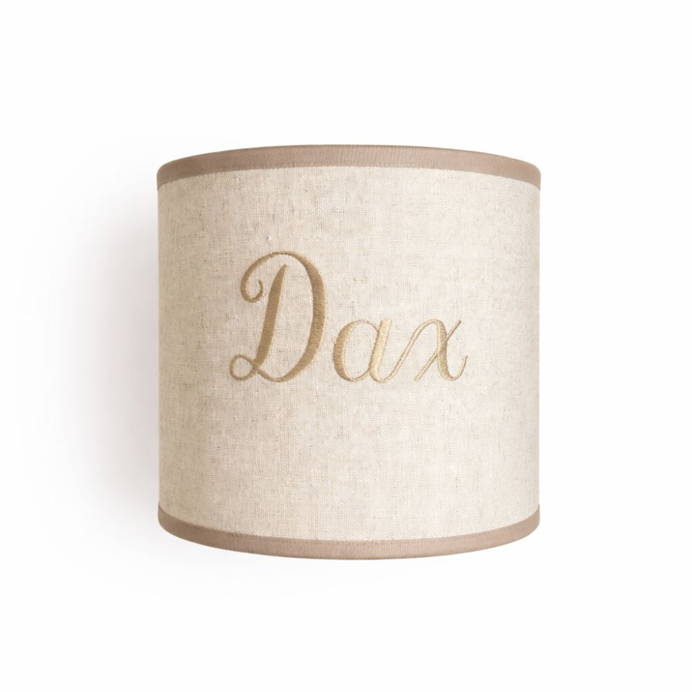 Lampenkap gepersonaliseerd sand beige