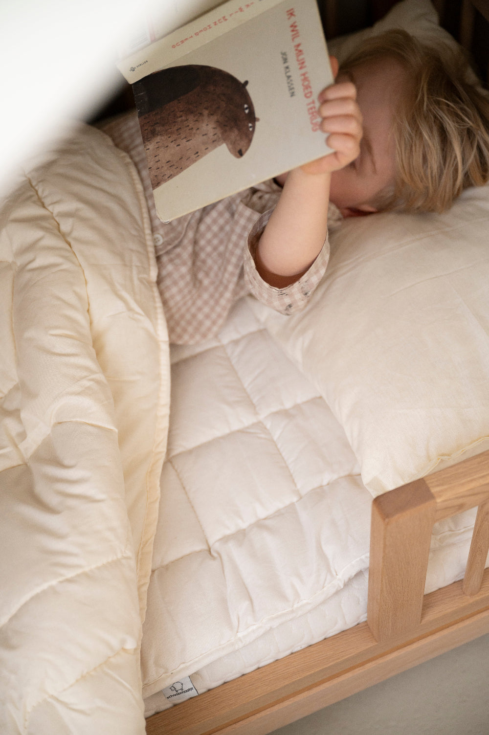 Matrastopper merino wol vulling lifestyle