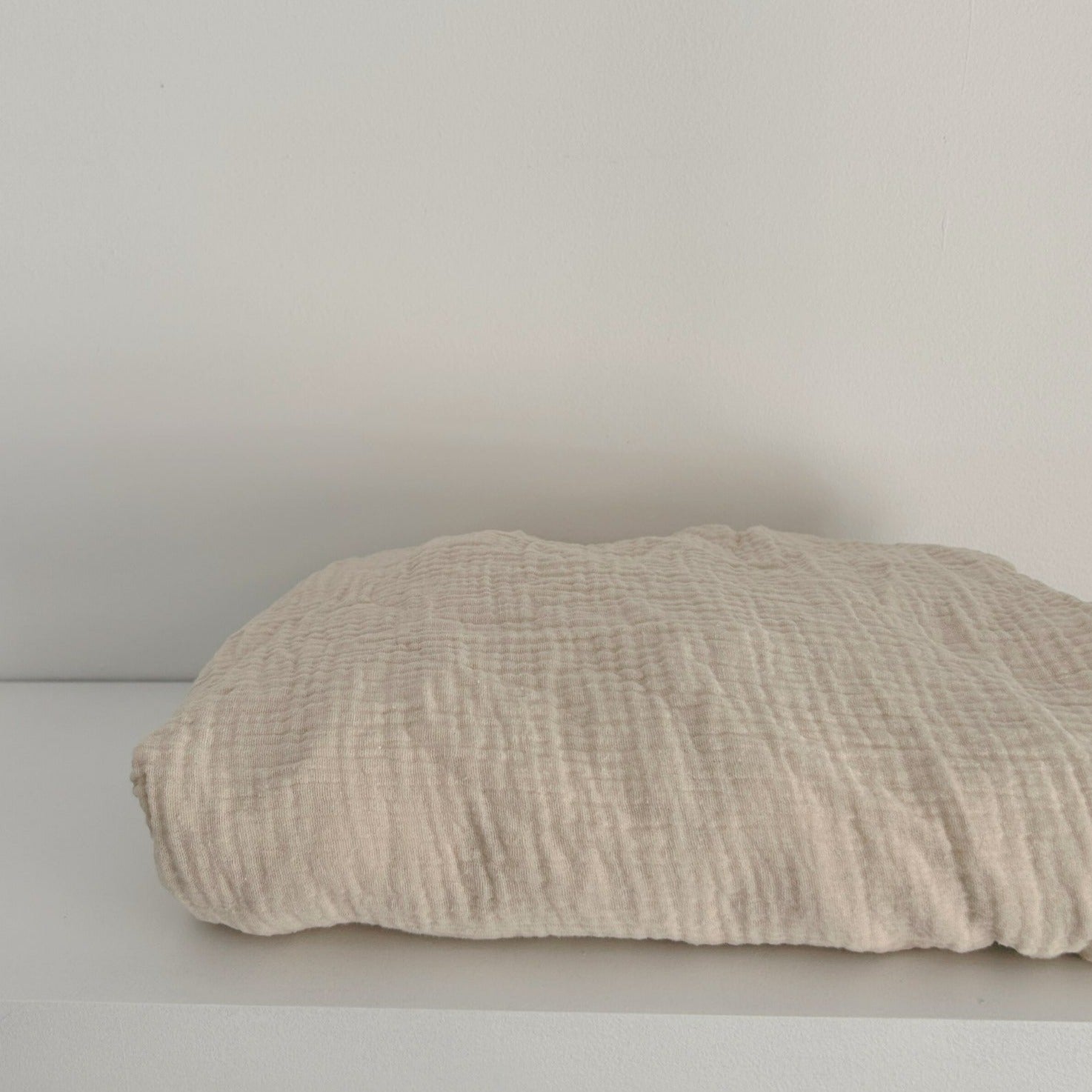 Ledikantlaken Sand zijkant