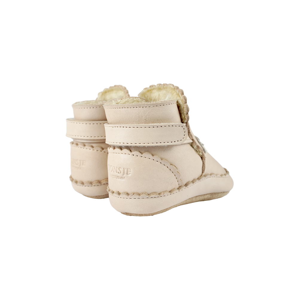 Niv booties swan powder nubuck
