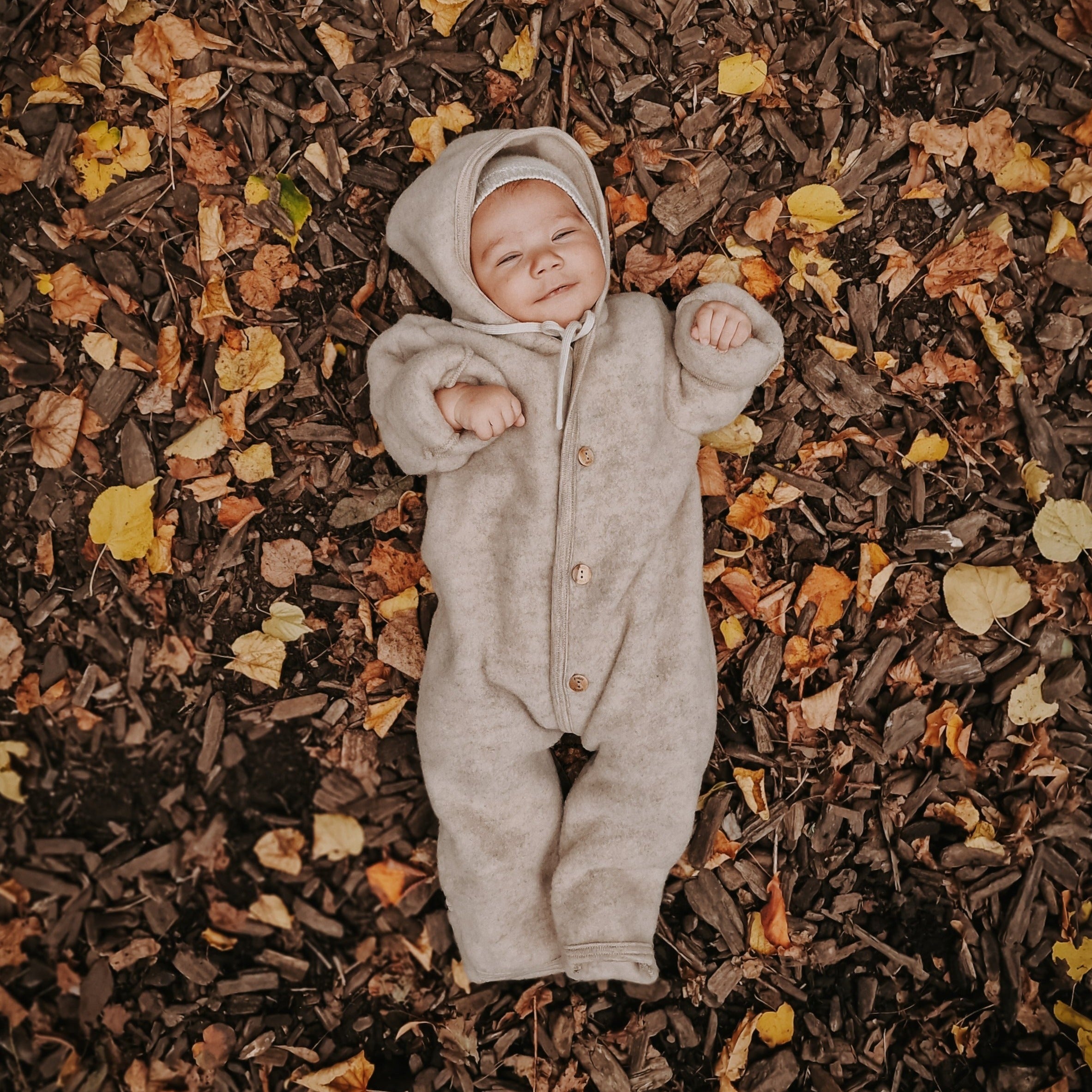 Engel Natur Overall wolfleece sand