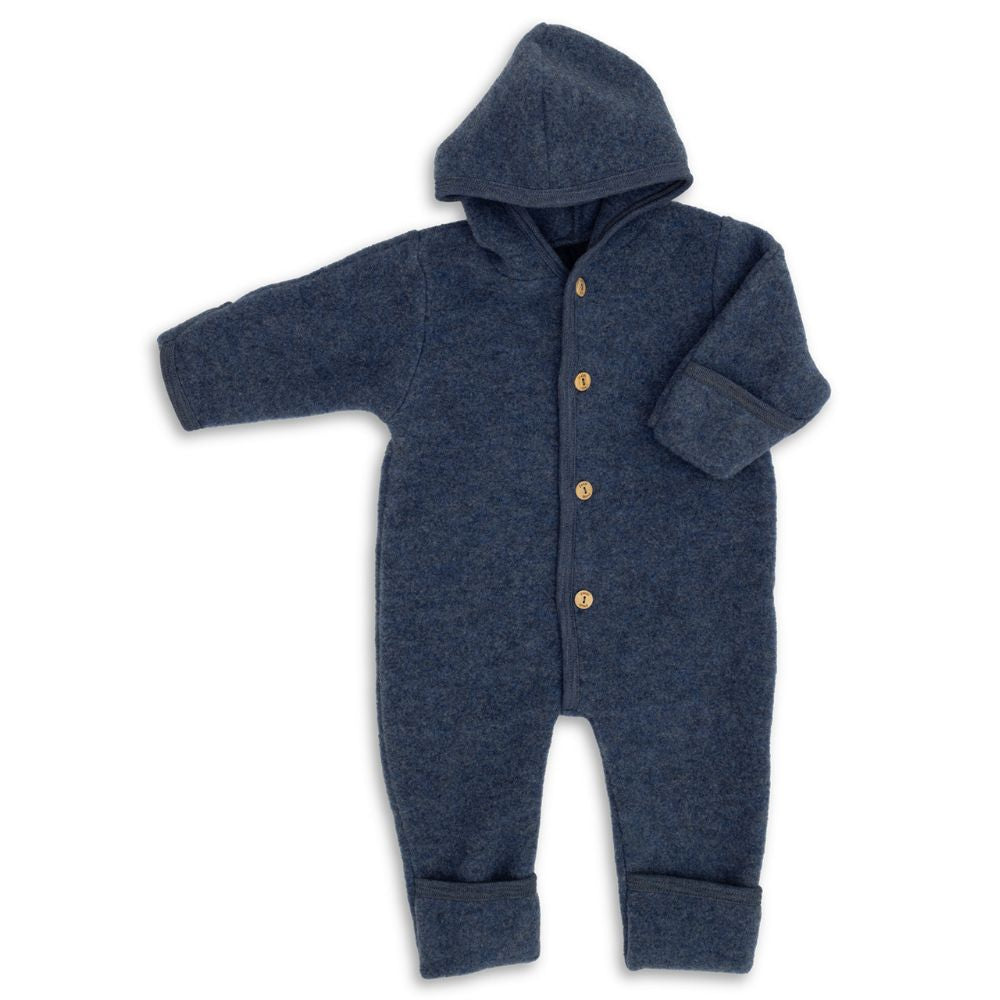 Overall wolfleece blauw