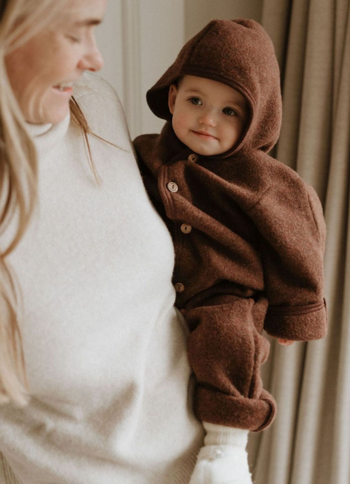 Overall wolfleece cinnamon