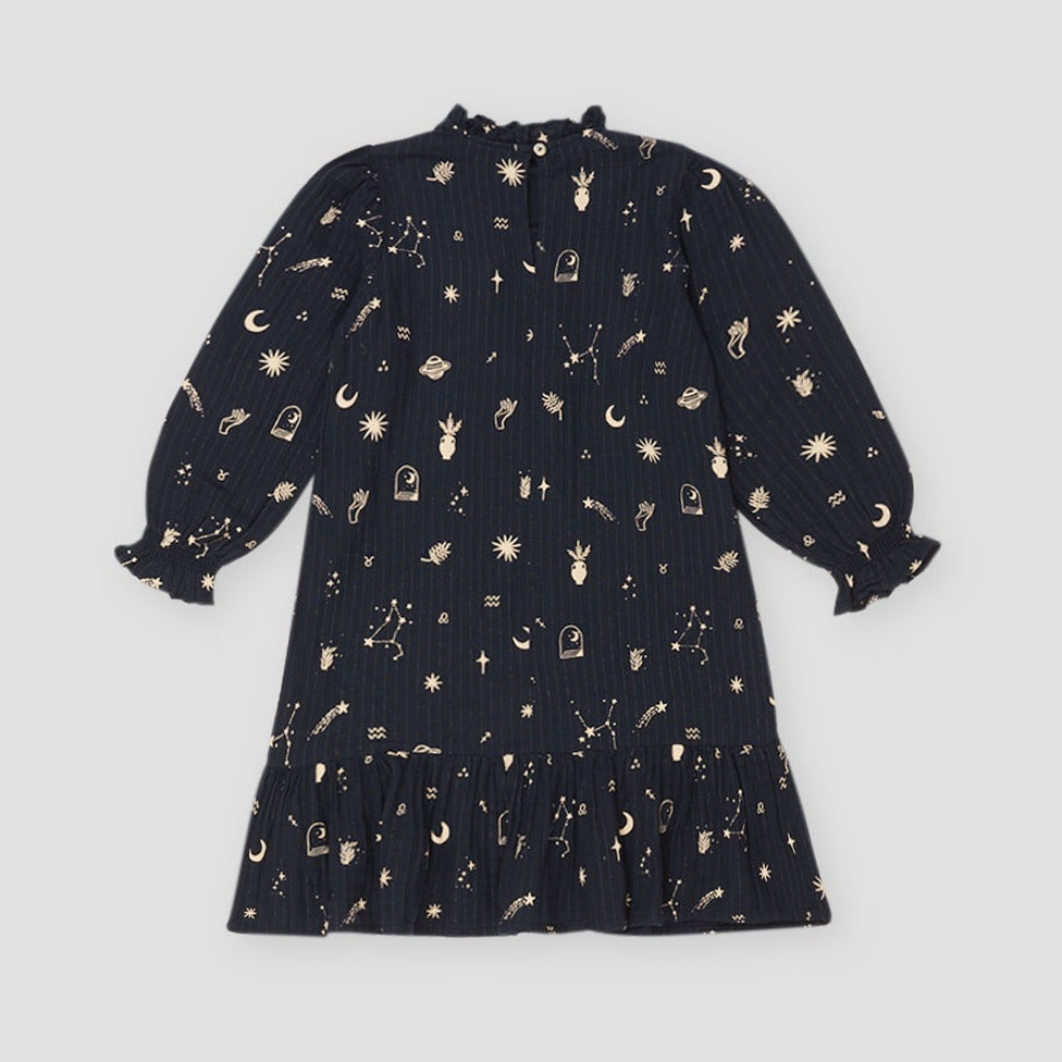 The New Society PAOLA DRESS - COSMOS PRINT