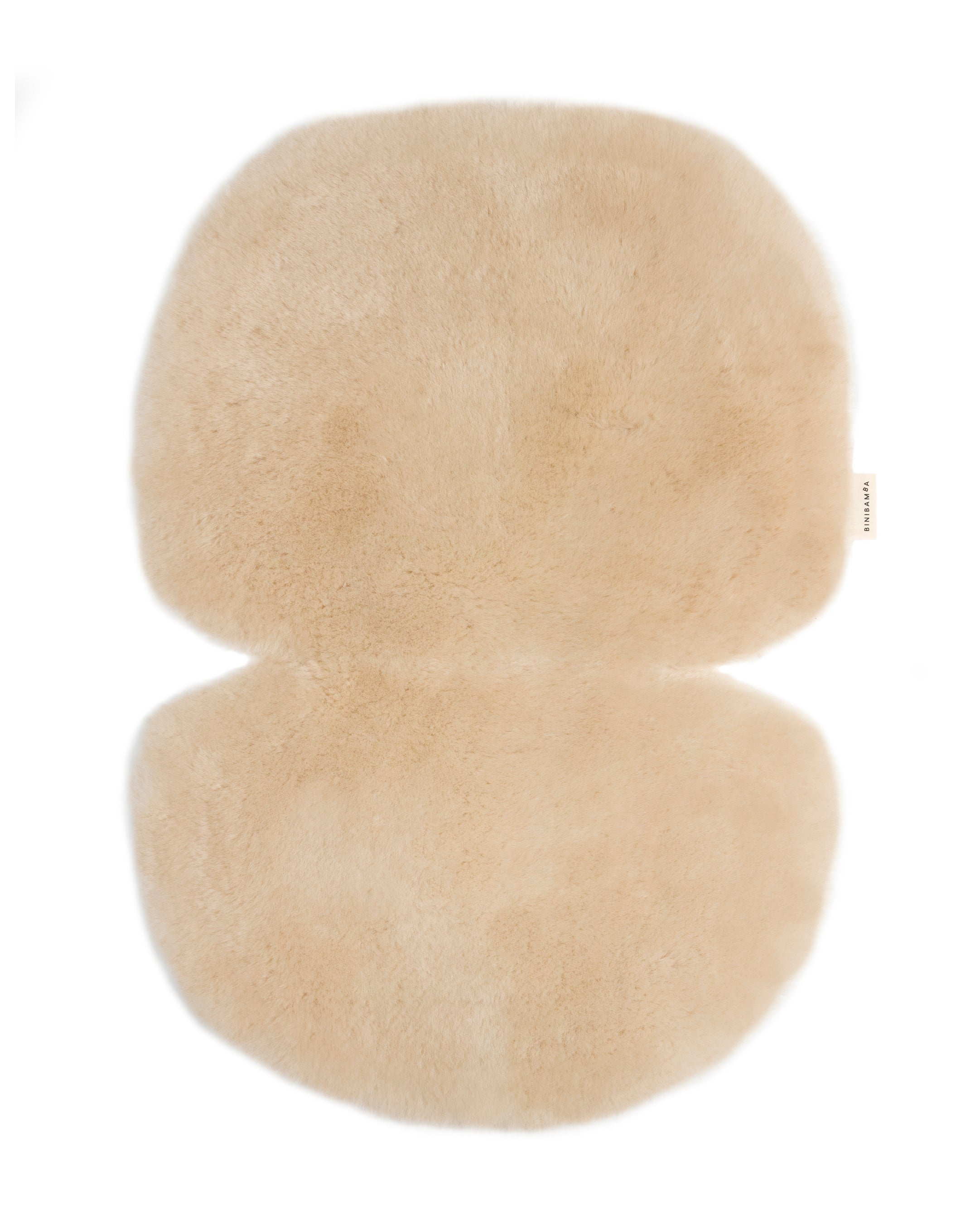 Binibamba Sheepskin snuggler peanut