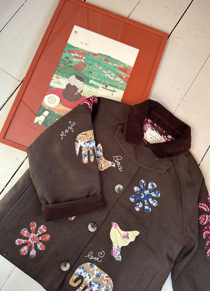 PRE-ORDER Lillibeth MINI Jacket Brown Fudge