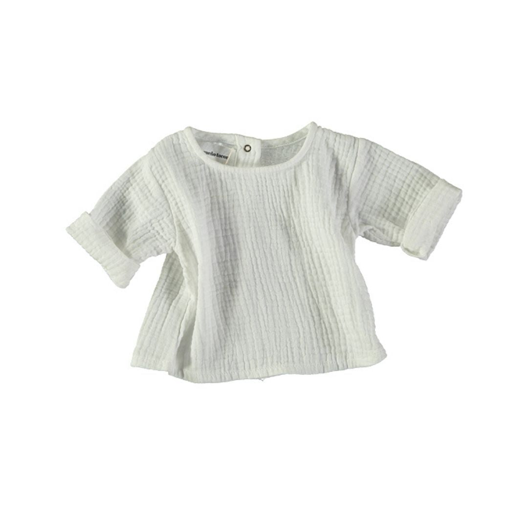 Muslin shirt naturel