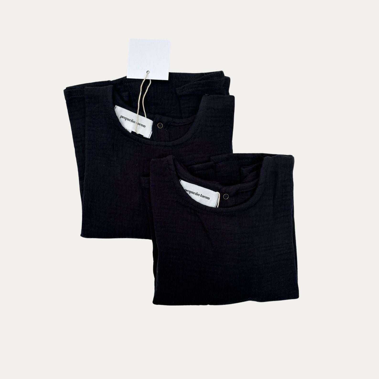 Blauw shirtje van muslin