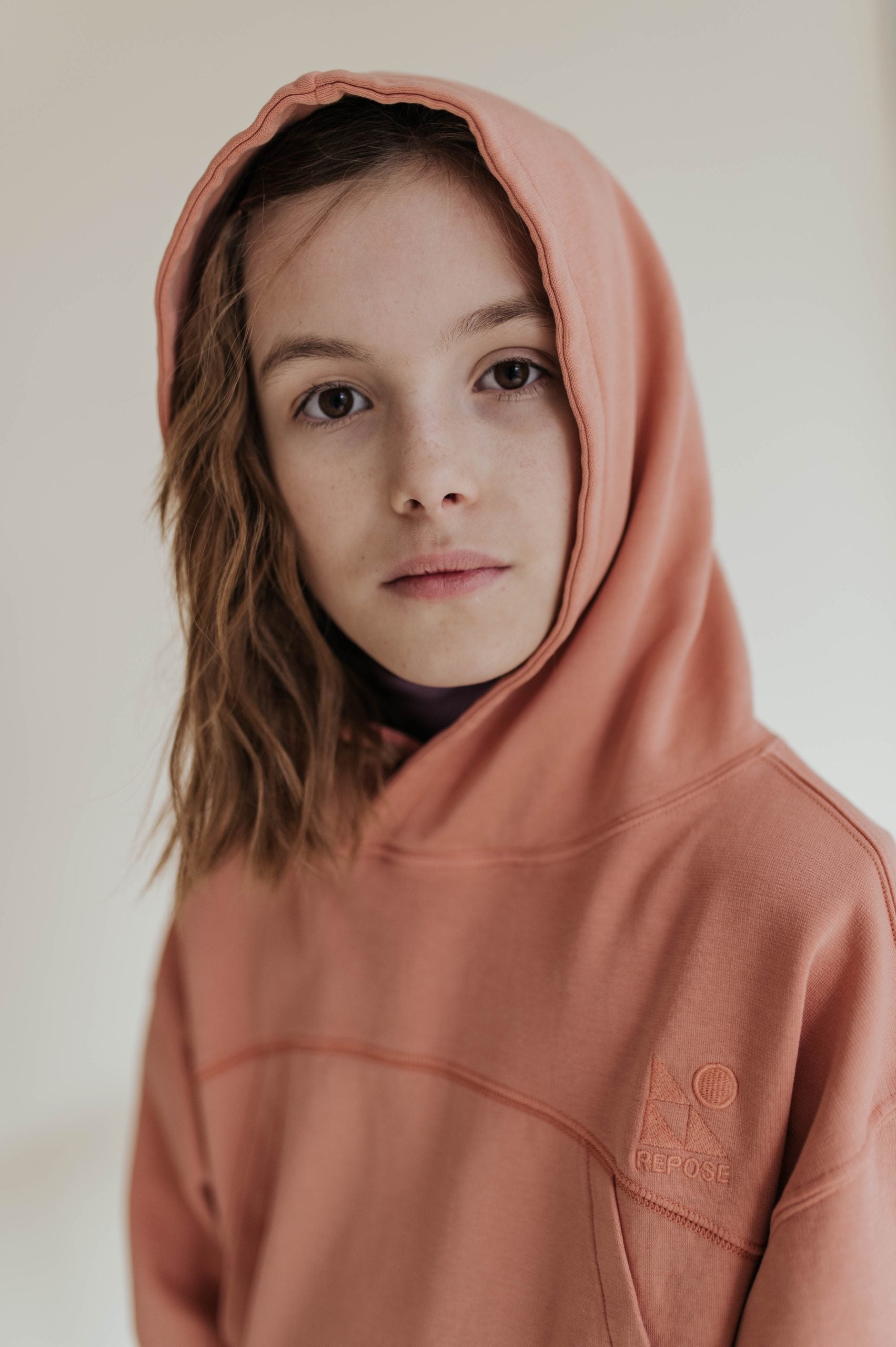 Repose Hoodie - Dusty coral